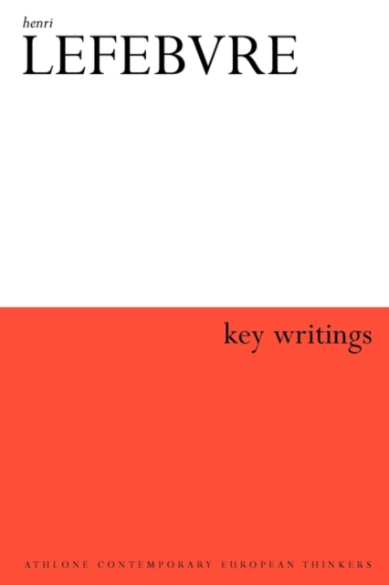 Henri Lefebvre: Key Writings, Paperback / softback Book