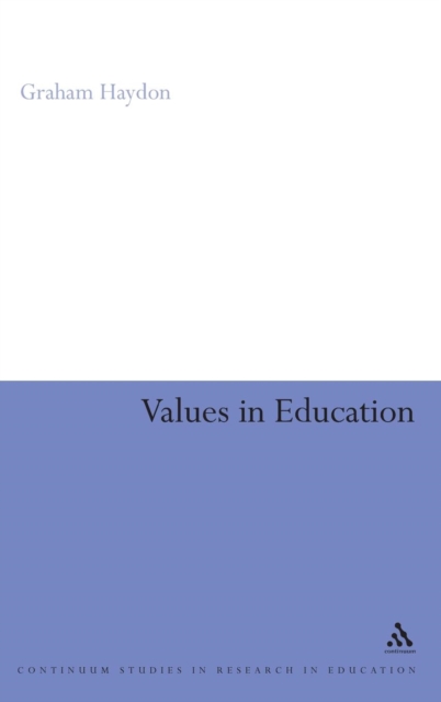 Values in Education, Hardback Book