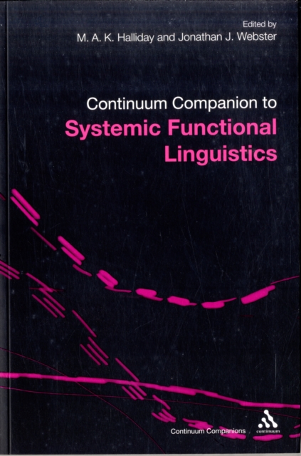 Bloomsbury Companion to Systemic Functional Linguistics, Paperback / softback Book