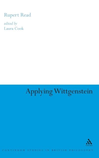 Applying Wittgenstein, Hardback Book