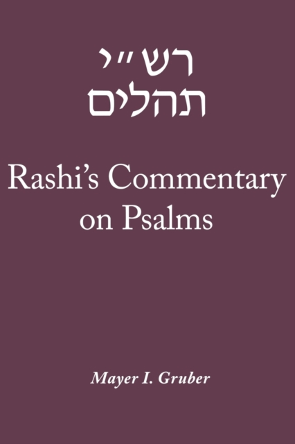 Rashi's Commentary on Psalms, Paperback / softback Book