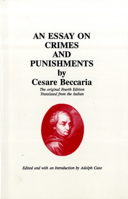 An Essay on Crimes and Punishments, Paperback / softback Book