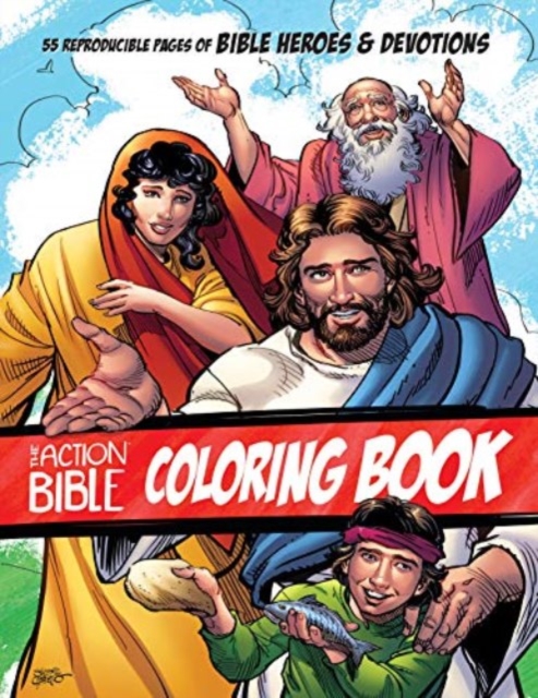 Color Bk-Action Bible Color Bk, Book Book