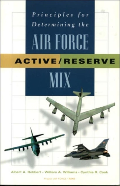 Principles for Determining the Air Force Active/reserve Mix, Paperback / softback Book