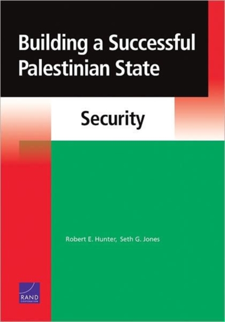 Building a Successful Palestinian State : Security, Paperback / softback Book