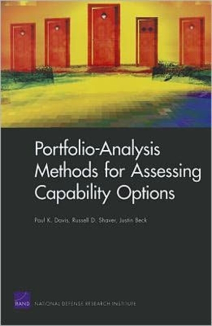 Portfolio-analysis Methods for Assessing Capability Options, Paperback / softback Book