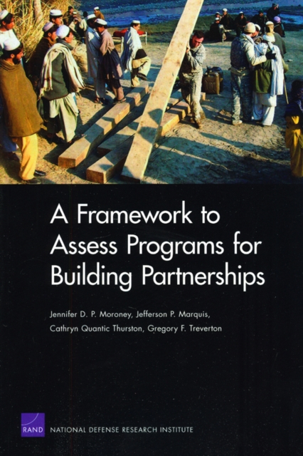 A Framework to Assess Programs for Building Partnerships, Paperback / softback Book