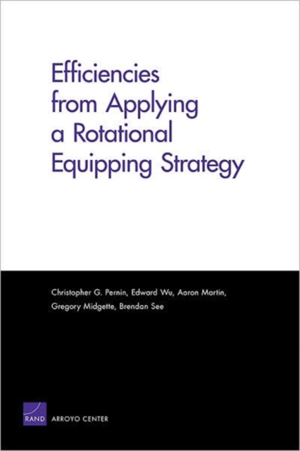 Efficiencies from Applying A Rotational Equipping Strategy, Paperback / softback Book