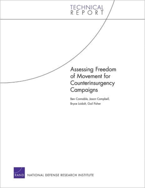 Assessing Freedom of Movement for Counterinsurgency Campaigns, Paperback / softback Book