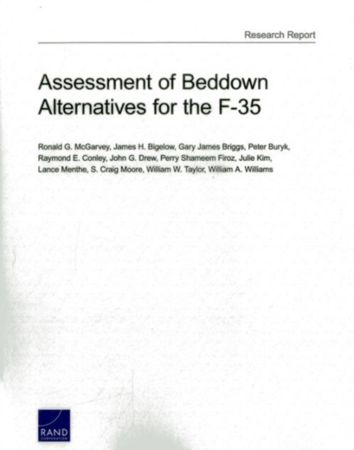 Assessment of Beddown Alternatives for the F-35, Paperback / softback Book