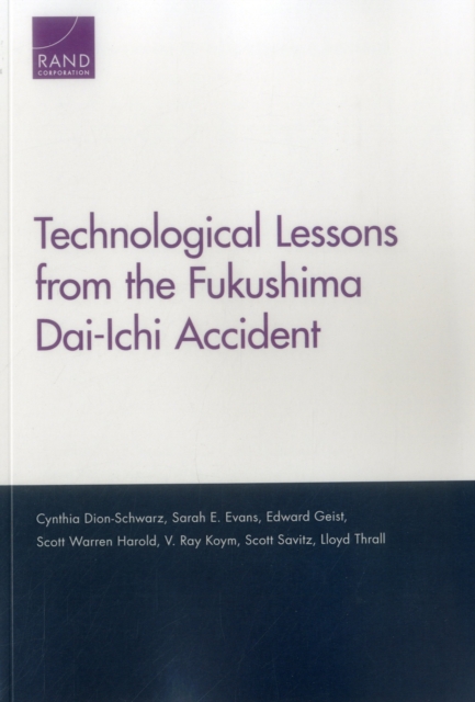 Technological Lessons from the Fukushima Dai-Ichi Accident, Paperback / softback Book