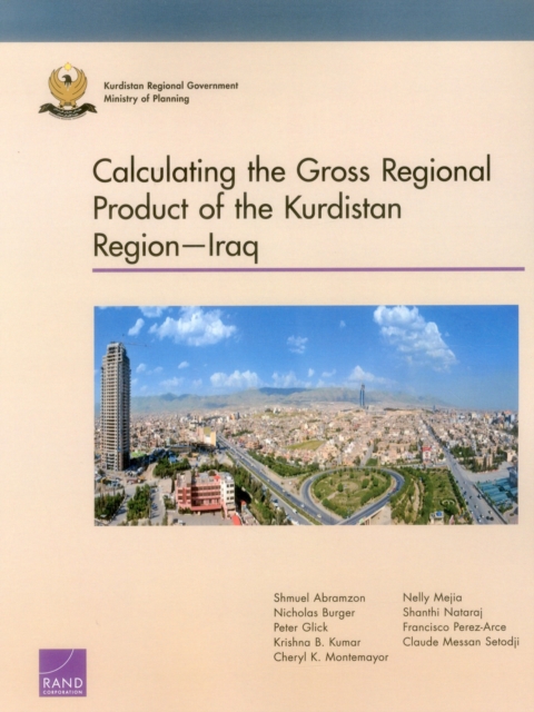 Calculating the Gross Regional Product of the Kurdistan Regioniraq, Paperback / softback Book