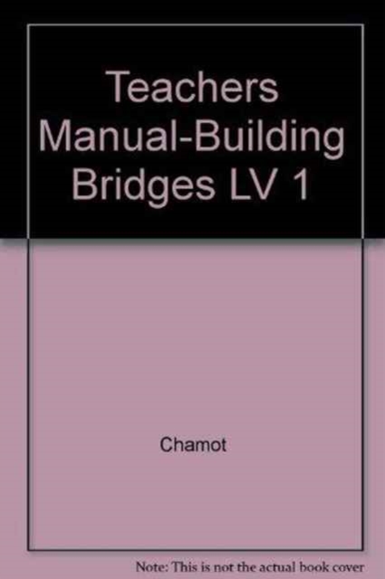 Building Bridges : Teacher's Manual Level 1, Paperback / softback Book