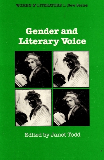 Gender and Literary Voice : Volume 1, Hardback Book