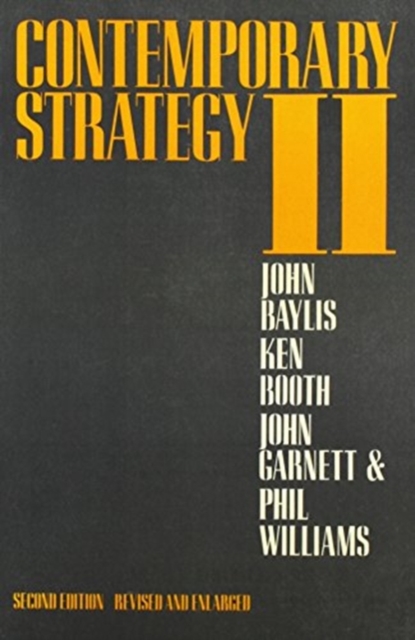 Contemporary Strategy, Paperback / softback Book