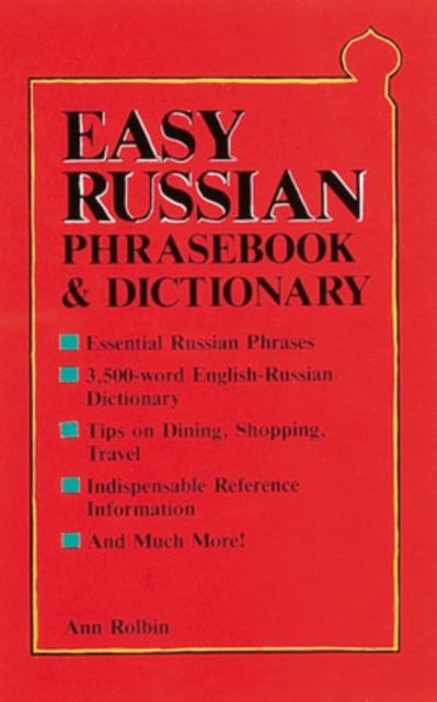 Easy Russian Phrasebook & Dictionary, Paperback / softback Book