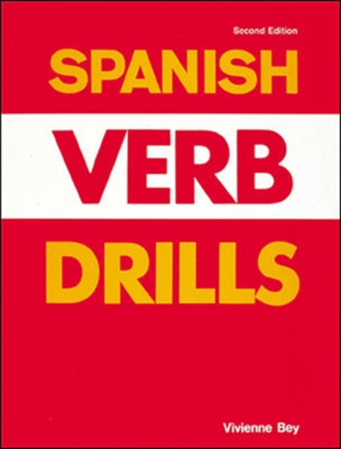Spanish Verb Drills, Hardback Book
