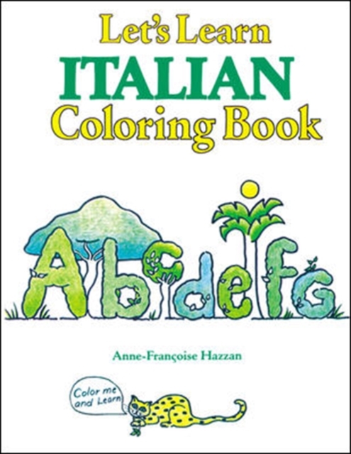 COLORING BOOKS: LETS LEARN ITALIAN COLORING BOOK, Paperback / softback Book