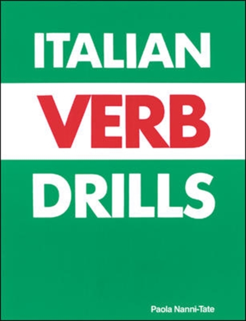Italian Verb Drills, Paperback Book