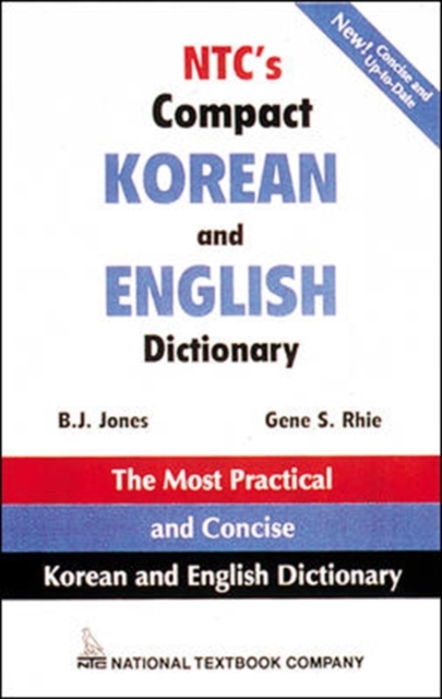 NTC's Compact Korean and English Dictionary, Paperback / softback Book