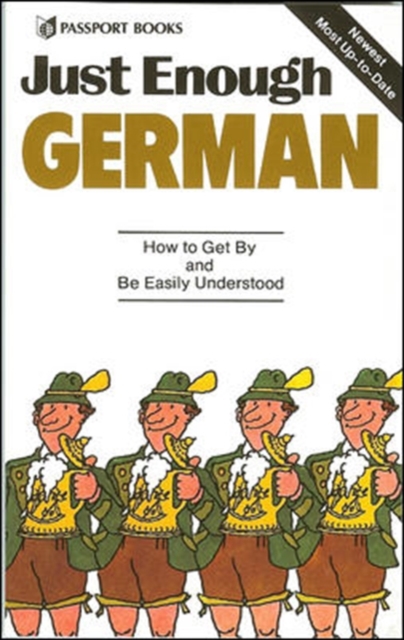 Just Enough German, Paperback Book