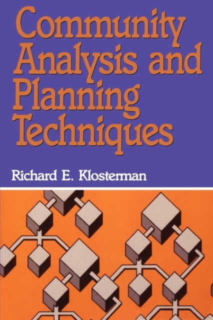 Community Analysis and Planning Techniques, Paperback / softback Book
