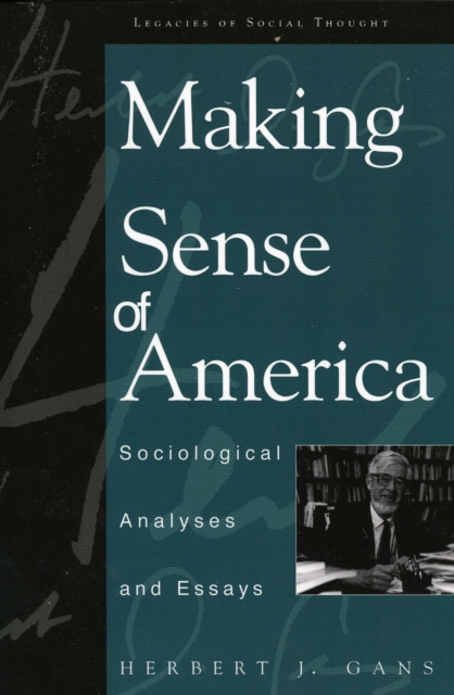 Making Sense of America : Sociological Analyses and Essays, Hardback Book
