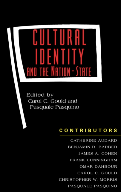 Cultural Identity and the Nation-State, Paperback / softback Book