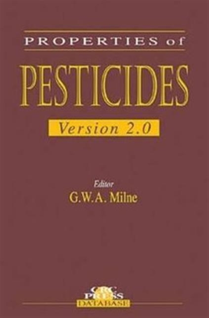 Properties of Pesticides, CD-ROM Book