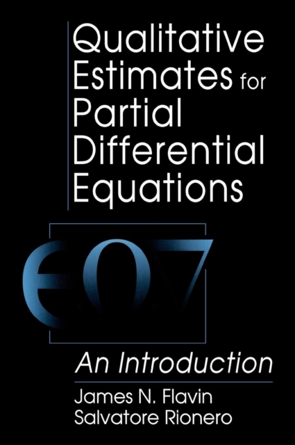 Qualitative Estimates For Partial Differential Equations : An Introduction, Hardback Book