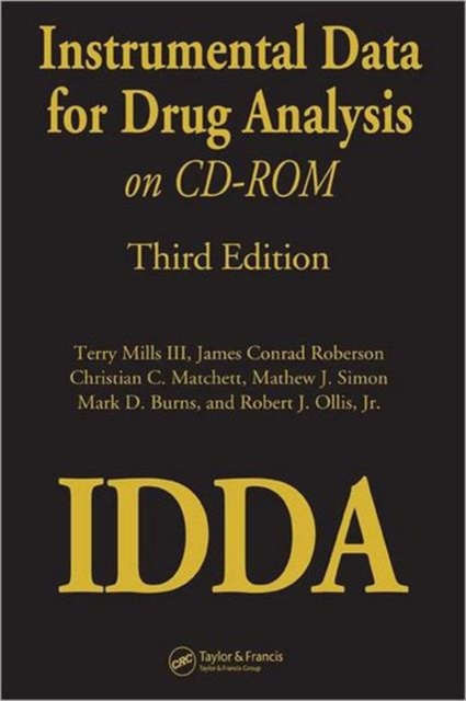 Instrumental Data for Drug Analysis on CD-Rom, CD-ROM Book