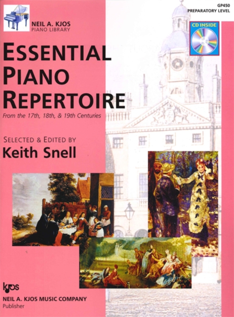 Essential Piano Repertoire Prep Level, Sheet music Book