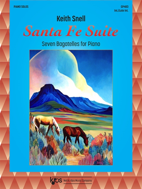 Santa Fe Suite: Seven Bagatelles for Piano, Sheet music Book