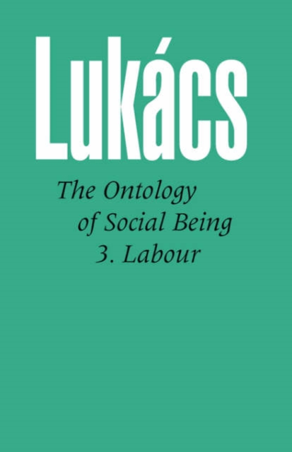 Ontology of Social Being: Pt. 3 : Labour, Paperback / softback Book