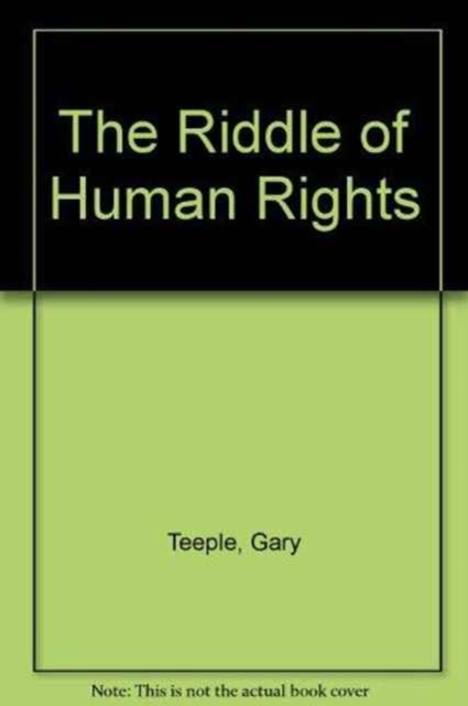 Riddle of Human Rights, Paperback / softback Book
