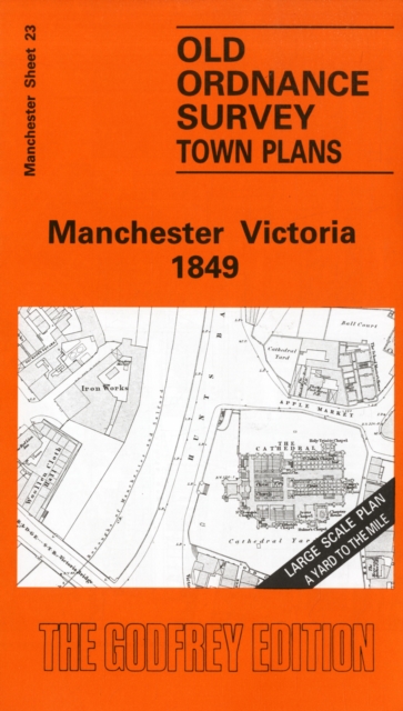 Manchester Victoria 1849 : Manchester Sheet 23, Sheet map, folded Book