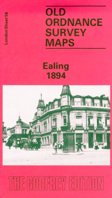 Ealing 1894 : London Sheet 056.2, Sheet map, folded Book