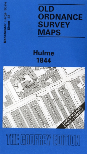 Hulme 1844 : Manchester Sheet 38, Sheet map, folded Book