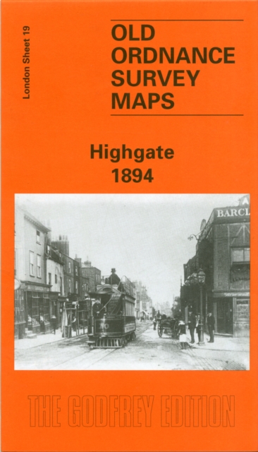 Highgate 1894 : London Sheet 19.2, Sheet map, folded Book