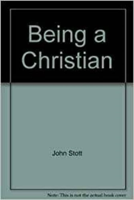 Being A Christian, Paperback / softback Book