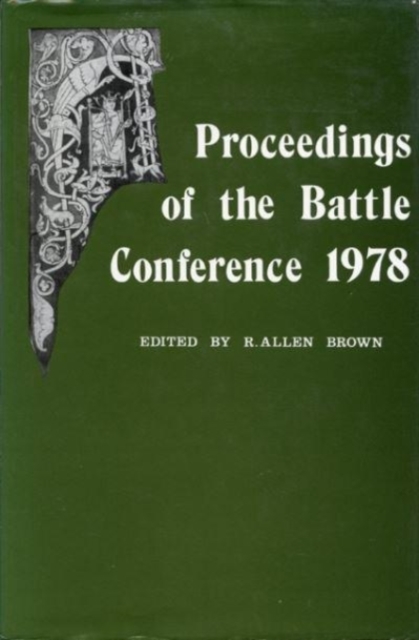 Anglo-Norman Studies I : Proceedings of the Battle Conference 1978, Hardback Book