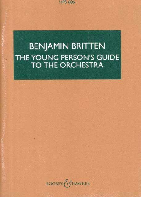 The Young Person's Guide to the Orchestra : Variations and Fugue on a Theme of Purcell, Book Book