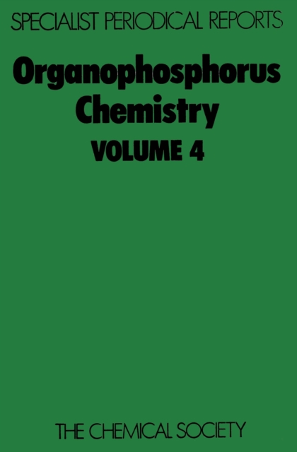 Organophosphorus Chemistry : Volume 4, Hardback Book