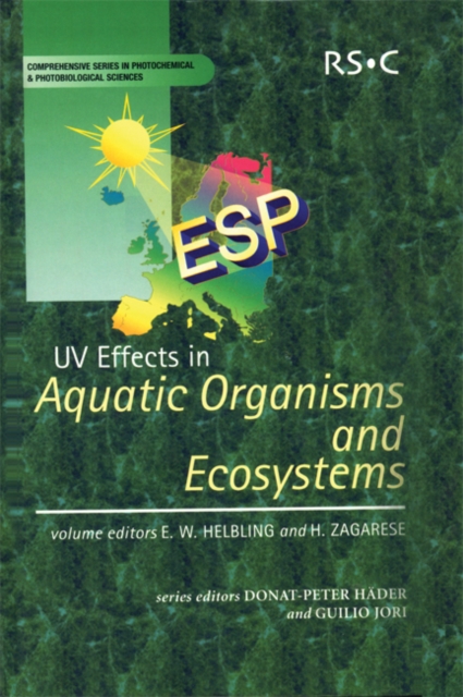 UV Effects in Aquatic Organisms and Ecosystems, Hardback Book