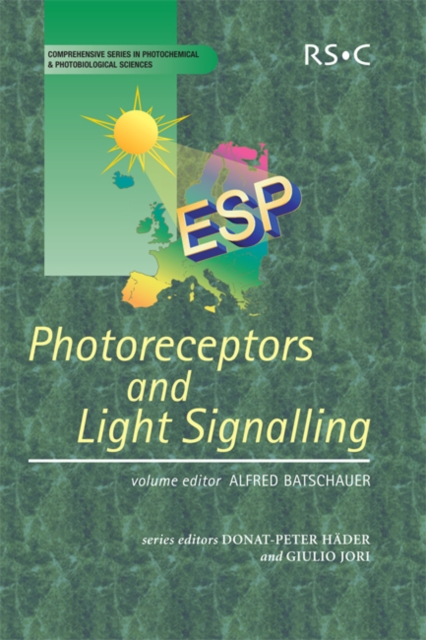 Photoreceptors and Light Signalling, Hardback Book