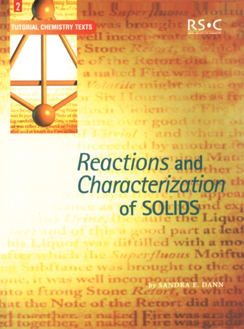 Reactions and Characterization of Solids, Paperback / softback Book