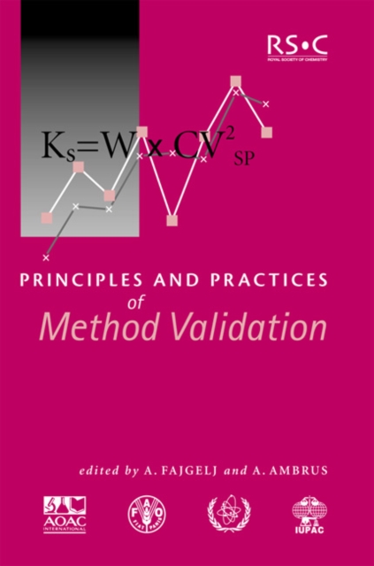 Principles and Practices of Method Validation, Hardback Book