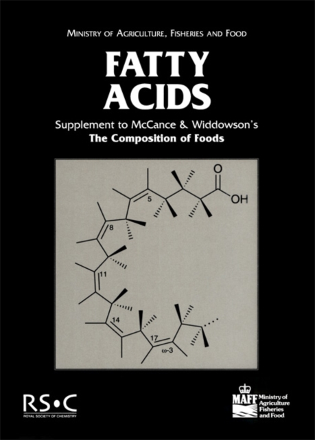 Fatty Acids : Supplement to The Composition of Foods, Paperback / softback Book