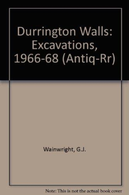 Durrington Walls : Excavations, 1966-68, Hardback Book