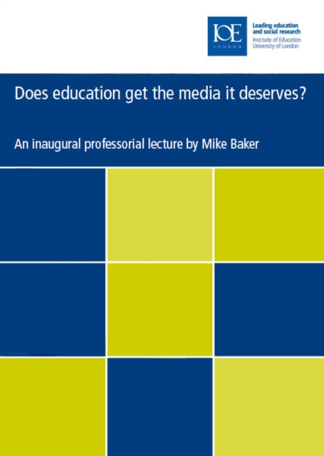 Does education get the media it deserves?, Paperback / softback Book